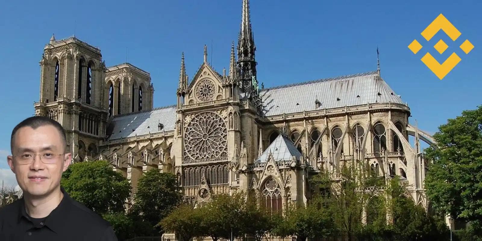 Image pour l'article Notre-Dame : Quand CZ et Binance Participaient à la Renaissance d’un Symbole