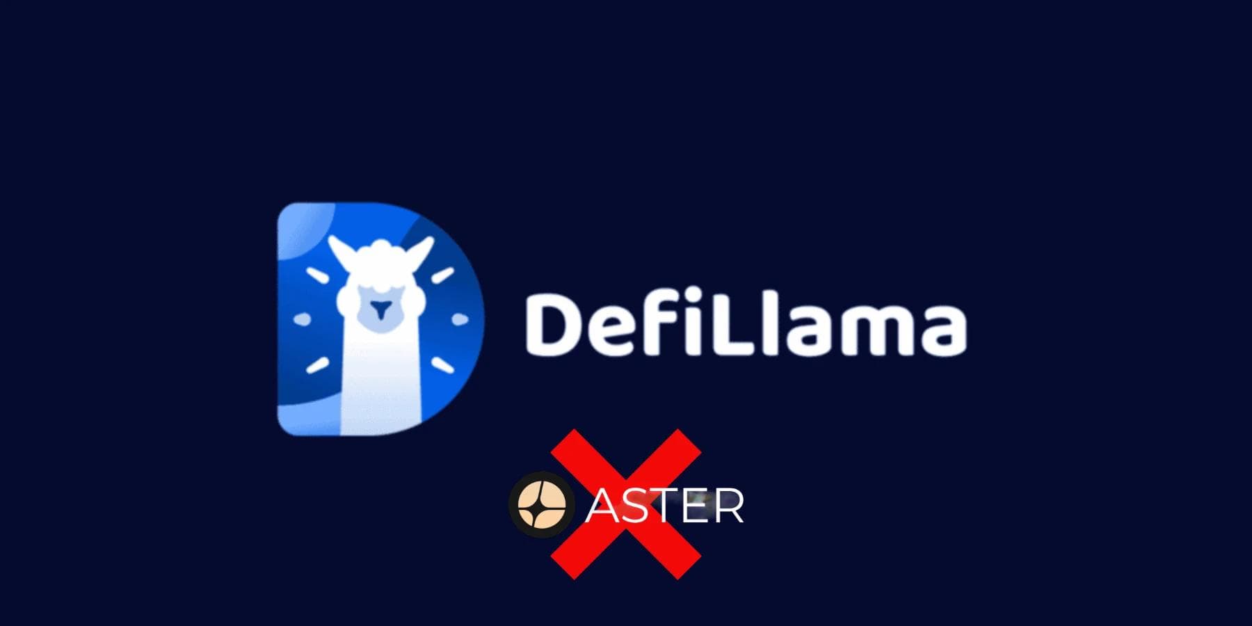Image pour l'article DeFiLlama retire Aster : soupçons de manipulation des volumes