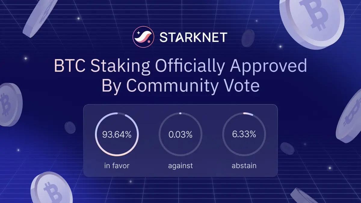 Image pour l'article Staking de Bitcoin sur Starknet : Le Guide de la Révolution SNIP-31