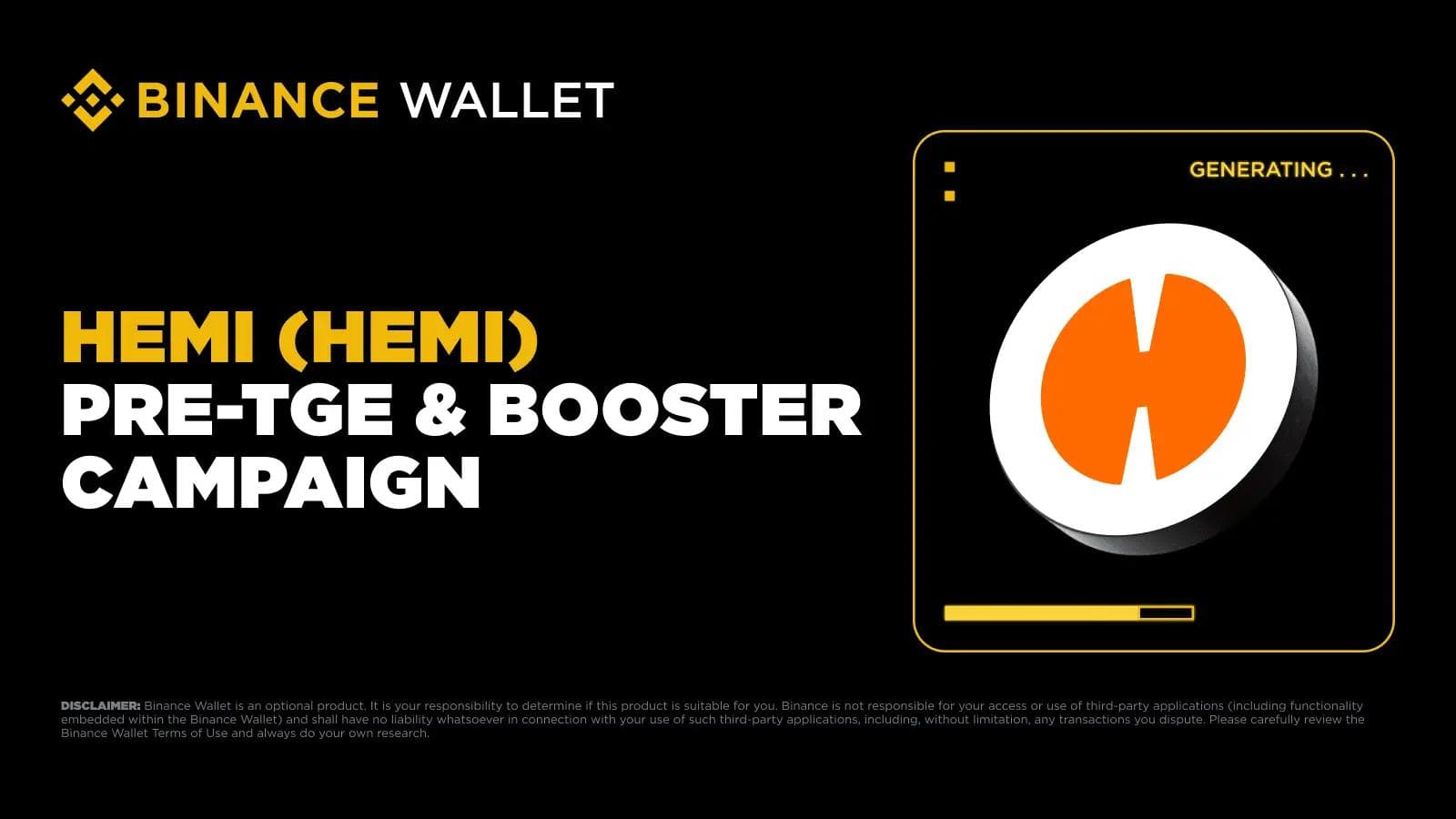 Image pour l'article Binance Lance Hemi (HEMI) : Le Pont entre Bitcoin et Ethereum