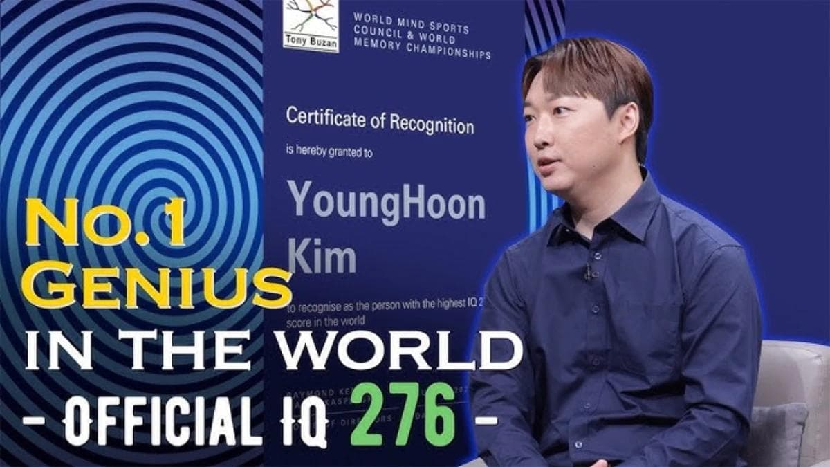 Image pour l'article YoungHoon Kim : l'homme qui prétend avoir le QI le plus élevé au monde mise tout sur Bitcoin (mais son histoire soulève d'énormes questions)