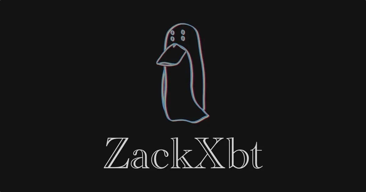 Image pour l'article Alerte Arnaque : ZachXBT Dénonce une Prévente Crypto Liée au "Rug Pull" Squiggles