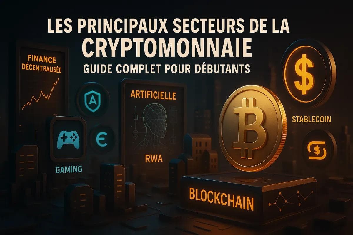 Image pour le guide Les Principaux Secteurs de la Cryptomonnaie (2025) : Guide Complet Débutants